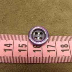 bouton acrylique violet...