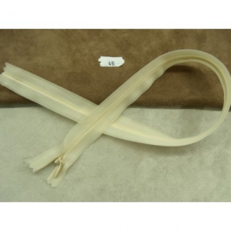 fermeture invisible 45 cm