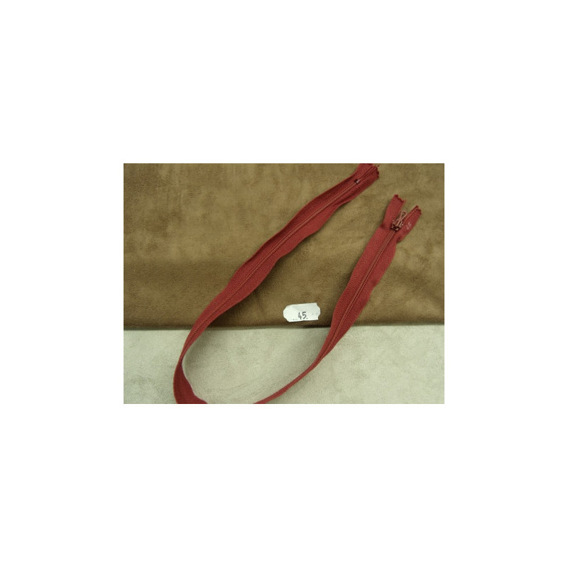 FERMETURE A GLISSIÈRE 45 cm