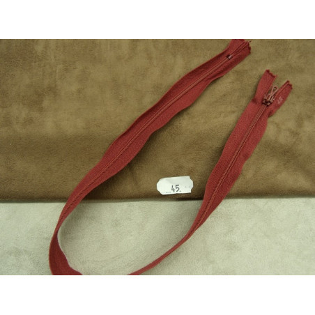FERMETURE A GLISSIÈRE 45 cm
