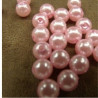 PERLES ACRYLIQUE ROSE - 0,3 cm pour bijoux ou customisation