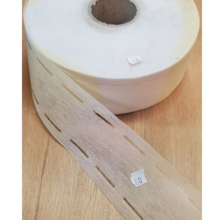 Lot de 10 mètres ruban perfobande 60 mm