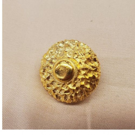 bouton /bijoux métal doré