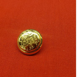 bouton/bijou métallique léger doré 18 mm