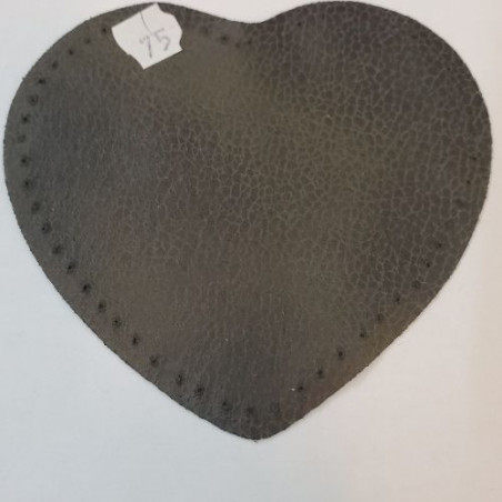 PETITE COUDIERE POLYESTER/ MOTIF COEUR LARGEUR 10 CM /HAUTEUR 10 CM