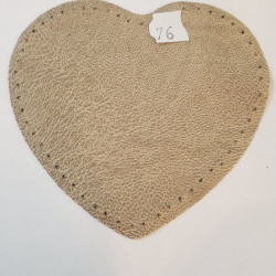 PETITE COUDIERE POLYESTER/ MOTIF COEUR LARGEUR 10 CM /HAUTEUR 10 CM