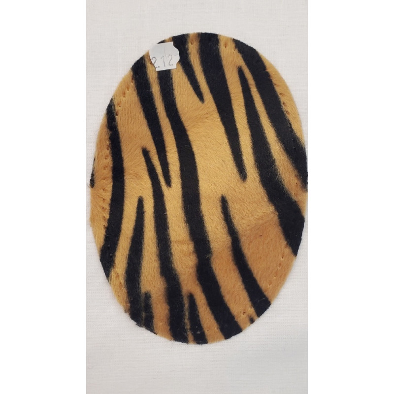 COUDIÈRES MOTIF TIGRE  HAUTEUR 13,5 CM /LARGEUR 9,5 CM