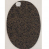 COUDIÈRES MOTIF BAROQUE  HAUTEUR 13,5 CM /LARGEUR 9,5 CM