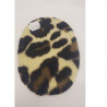 Coudières Motif Léopard hauteur 10.5 cm /largeur 7.5 cm