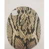 Coudières Motif Serpent hauteur 10,5 cm/largeur 7,5 cm