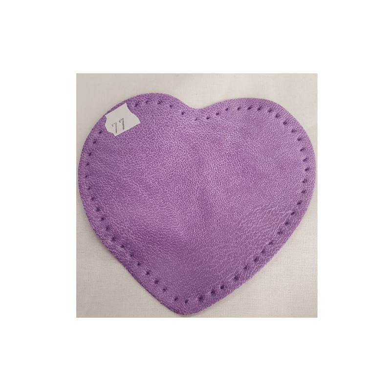 PETITE COUDIERE POLYESTER/ MOTIF COEUR LARGEUR 10 CM /HAUTEUR 10 CM
