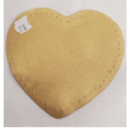 PETITE COUDIERE POLYESTER/ MOTIF COEUR LARGEUR 10 CM /HAUTEUR 10 CM