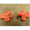 bouton brandebourg longueur 5.5  cm sur largeur de 2.5 cm