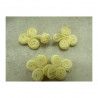 bouton brandebourg longueur 5.5  cm sur largeur de 2.5 cm