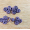 bouton brandebourg longueur 5.5  cm sur largeur de 2.5 cm
