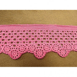 broderie anglaise coton  4 cm