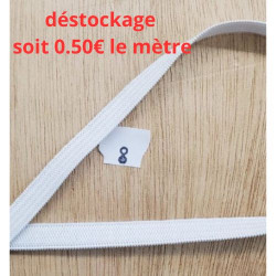 LOT DE 15 mètres  Elastique...