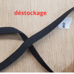 Déstockage Élastique Noir 8...