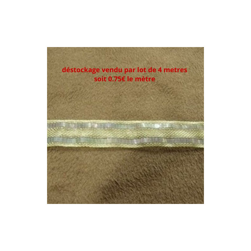 Déstockage ruban organza 10 mm – Lot 4 m ou 10 m – Plusieurs couleurs