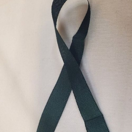 Ruban Extra Fort Vert Bouteille 15 mm – Lot de 5 mètres