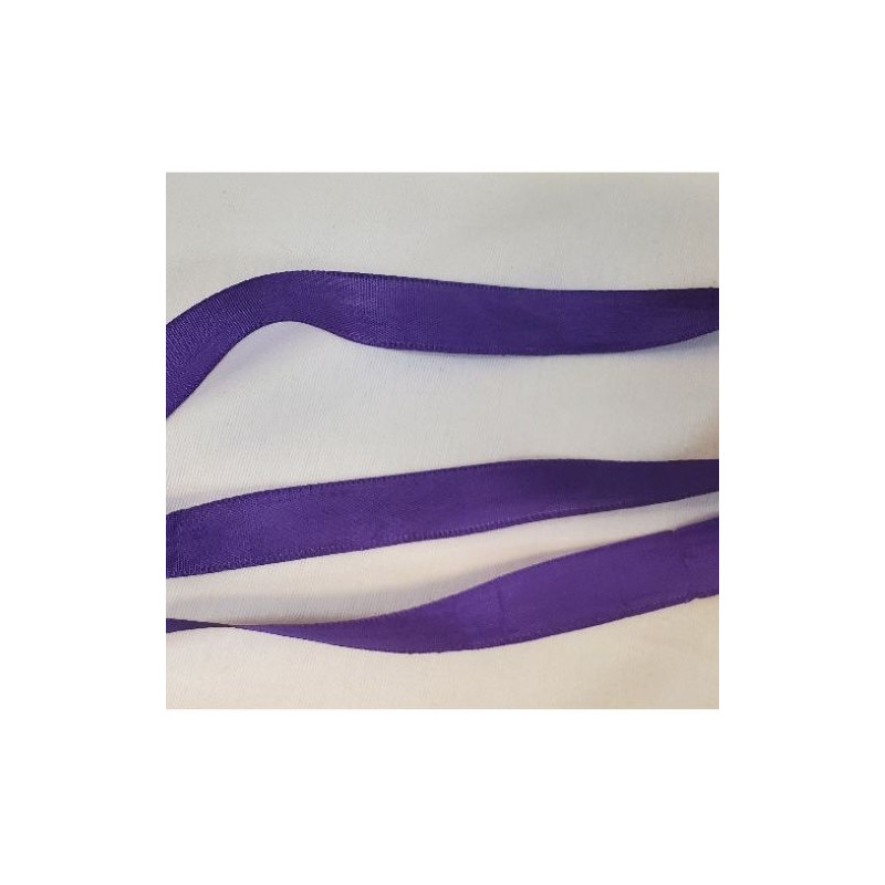 LOT DE 5 METRES Ruban Extra Fort Violet 15 mm