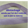 Déstockage Ruban Extra Fort Parme 15 mm – Lot de 5 m ou 20 m