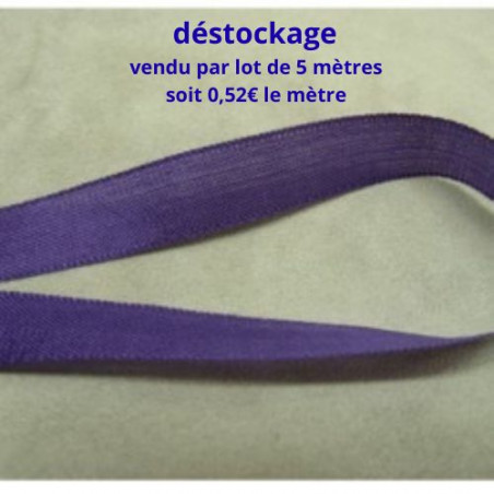 DESTOCKAGE RUBAN EXTRA FORT VIOLET 15 MM – Vendu par lot de 5 m ou 20 m