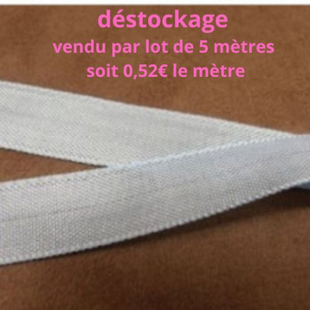 RUBAN EXTRA FORT BLEU CIEL 15 MM – Déstockage, lot 5 m ou 20 m