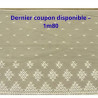 DENTELLE DE CALAIS rose pale 24 cm
