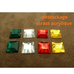 Déstockage Strass Carré 12...