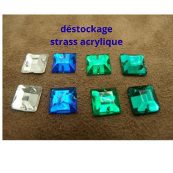 Déstockage Strass Carré 10...
