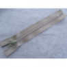 FERMETURE A GLISSIÈRE –12cm - CHÂTAIN CLAIR -NON SÉPARABLE