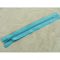 FERMETURE A GLISSIÈRE-16cm- BLEU TURQUOISE
