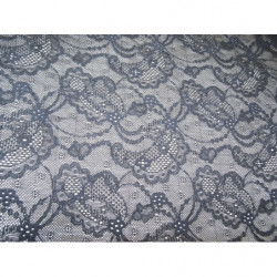 DENTELLE DE CALAIS-150cm- NOIR