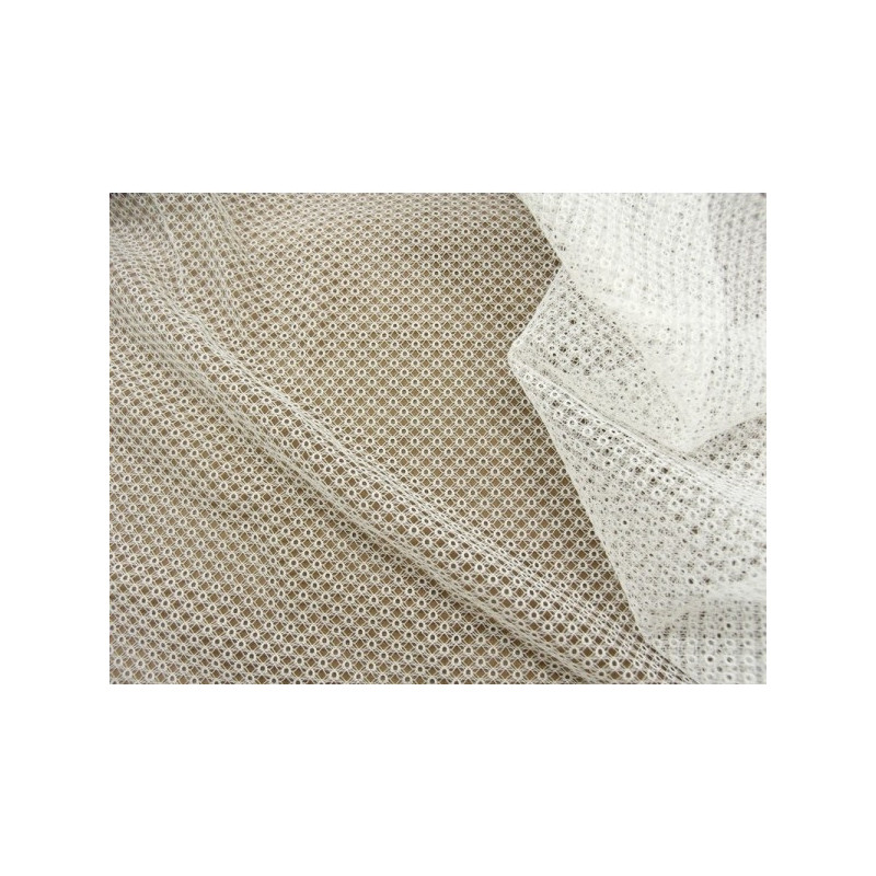 DENTELLE DE CALAIS EN LAIZE BLANCHE