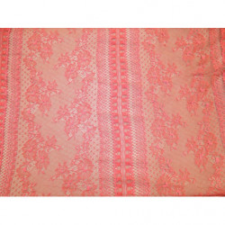 DENTELLE DE CALAIS-150cm- ROUGE