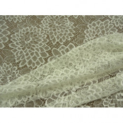 DENTELLE DE CALAIS-125cm-IVOIRE