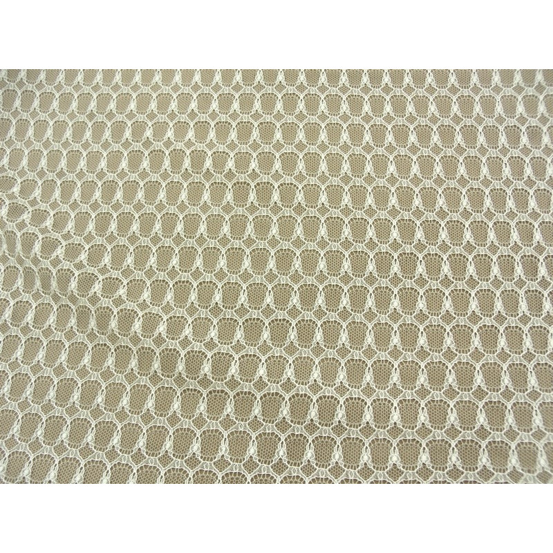 DENTELLE DE CALAIS-142cm- BLANC CASSEE