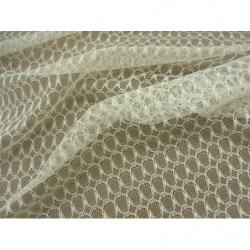 DENTELLE DE CALAIS-142cm- BLANC CASSEE