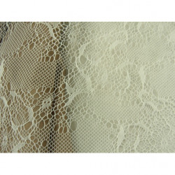 DENTELLE DE CALAIS-175cm -IVOIRE 