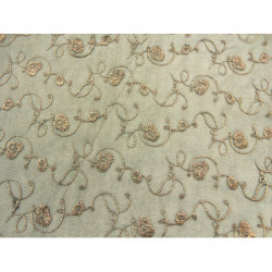 motif fleur entrelacée