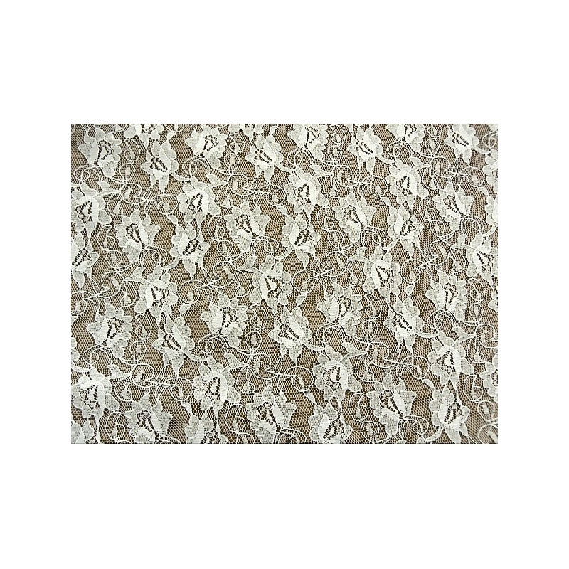 DENTELLE DE CALAIS EN LAIZE BLANCHE