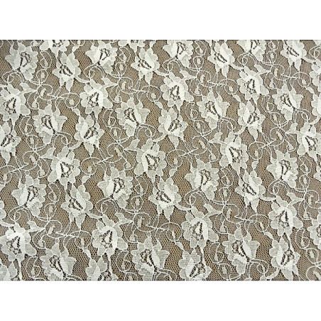 DENTELLE DE CALAIS EN LAIZE BLANCHE
