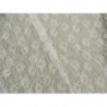 DENTELLE DE CALAIS-150cm- BLANCHE