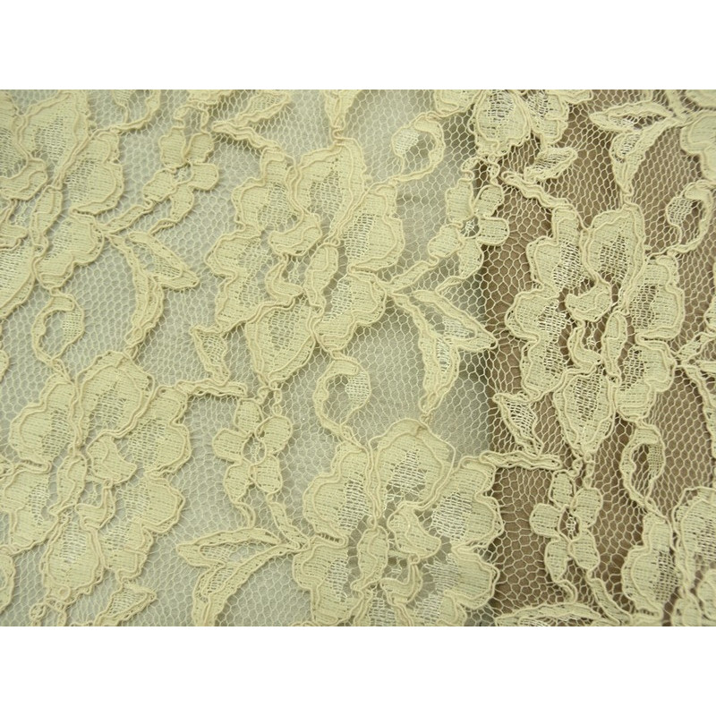 DENTELLE DE CALAIS- 140cm- BEIGE