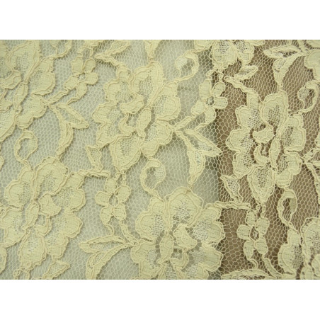 DENTELLE DE CALAIS- 140cm- BEIGE