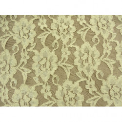 DENTELLE DE CALAIS- 140cm- BEIGE