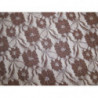 DENTELLE DE CALAIS- 160cm- MARRON