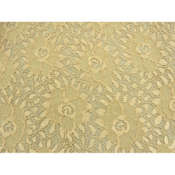 DENTELLE DE CALAIS-120cm- SURBRODé -SAUMON 