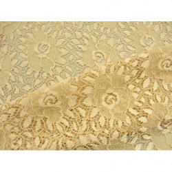 DENTELLE DE CALAIS-120cm- SURBRODé -SAUMON 